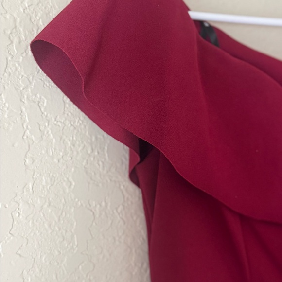 Alexia B Strapless Wine Dress - Picture 11 of 12